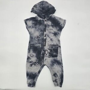 Toddler Tie Dye Hooded Romper Size 18 Months